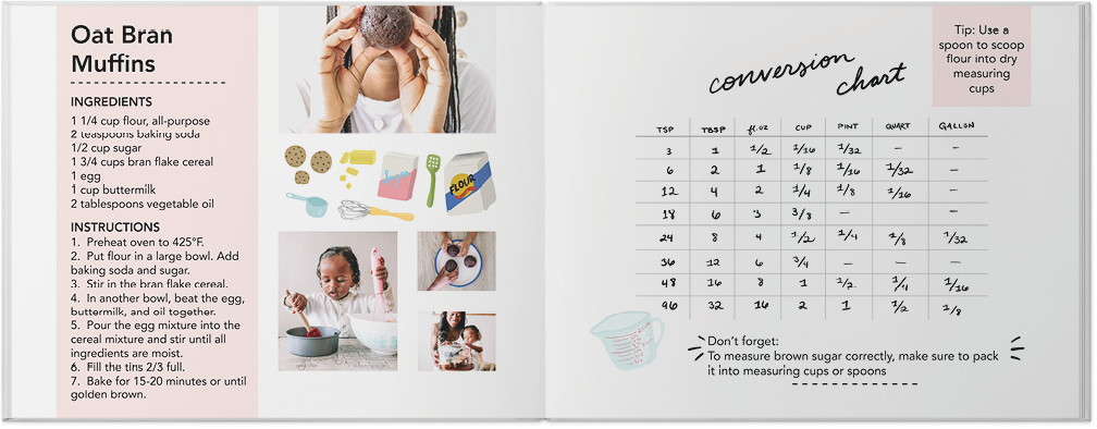 Whimsical Recipes by Slightly Stationery 8x11 undefined  Photo Book