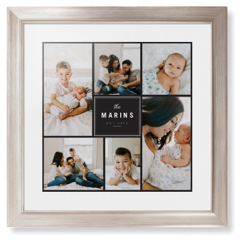 Contemporary Family Collage