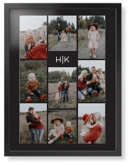 Modern Gallery Monogram of Nine