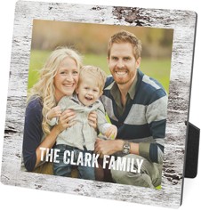 Printed Weathered Faux Wood Landscape