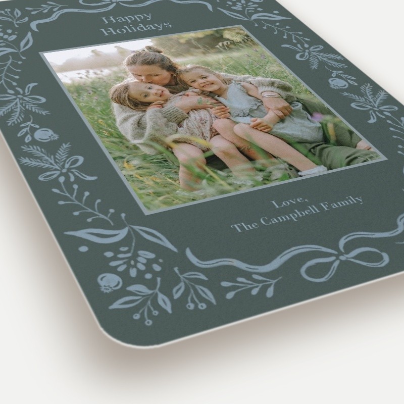 Botanical Storybook Holiday Card