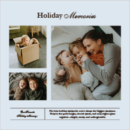 Classic Year in Review Calendar 12x12 undefined  Wall Calendar