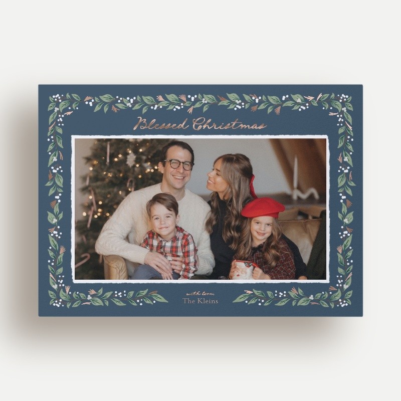 Botanical Frame Holiday Card