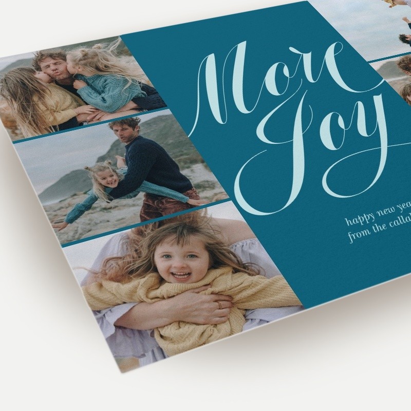 More Joy New Year's Card