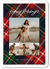 Plaid Photo Frame