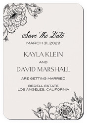 Rustic Sketched Florals