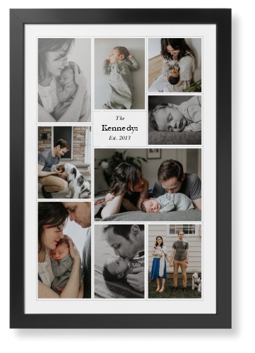 Modern Family Collage Portrait