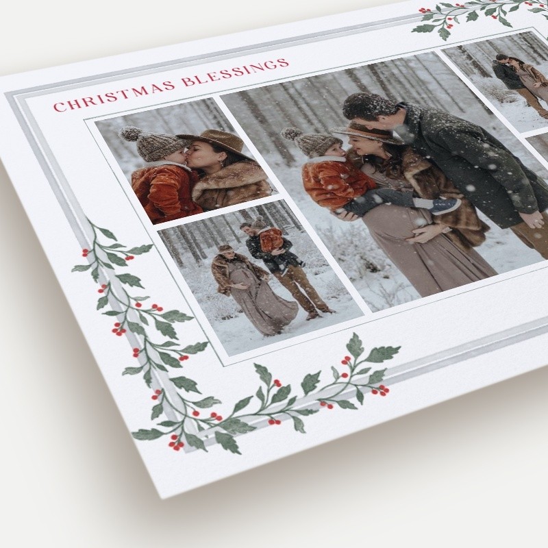 Climbing Vines Holiday Card