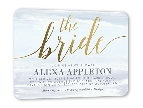 Watercolor Bride