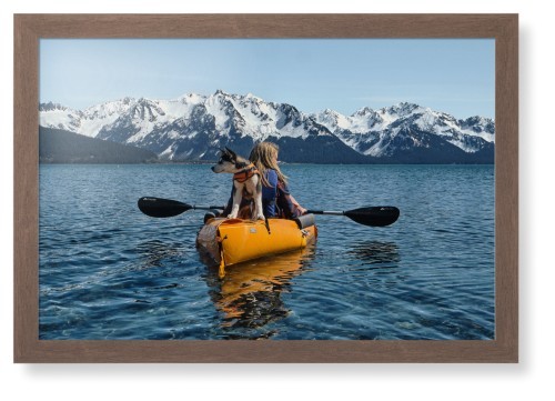 Framed Prints: Photo Gallery Landscape Walnut Contemporary Frame 20x30 1 Photo Shutterfly