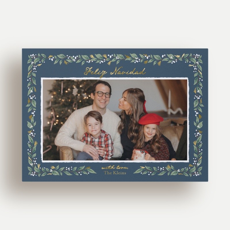 Botanical Frame Holiday Card