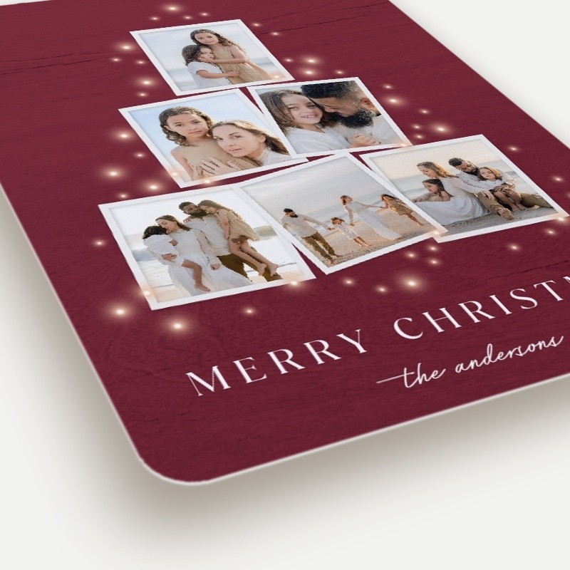 Lights Collage Holiday Card