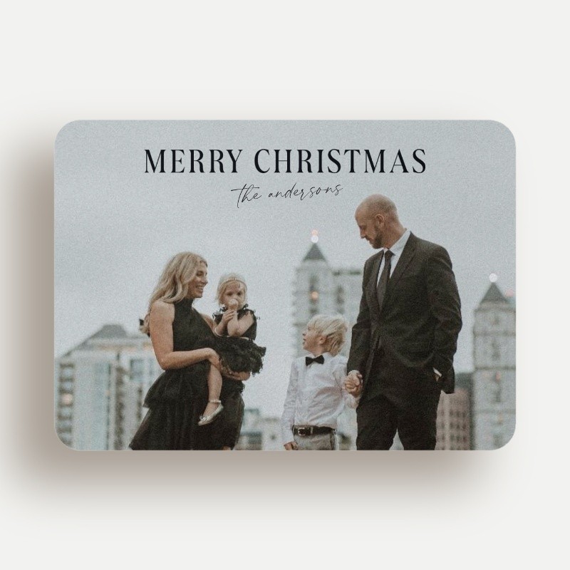 Bright Statement Holiday Card