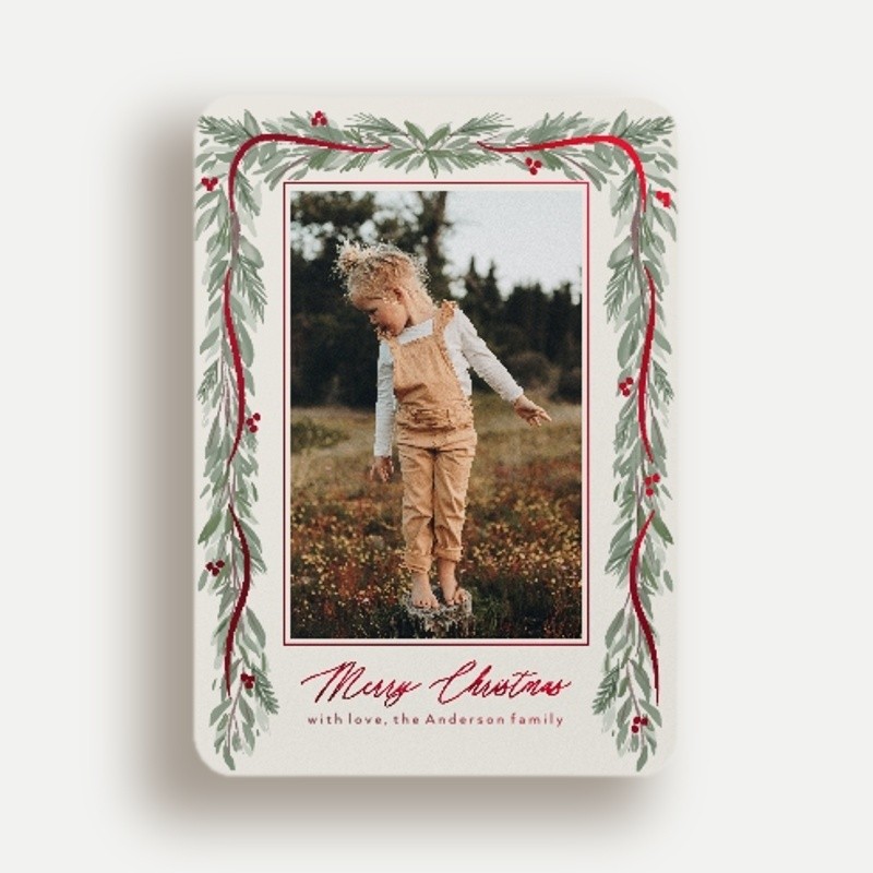Pine Garland Frame