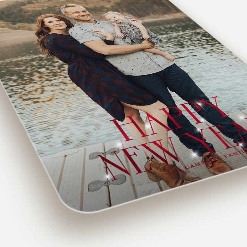 Soft Flare Holiday Card
