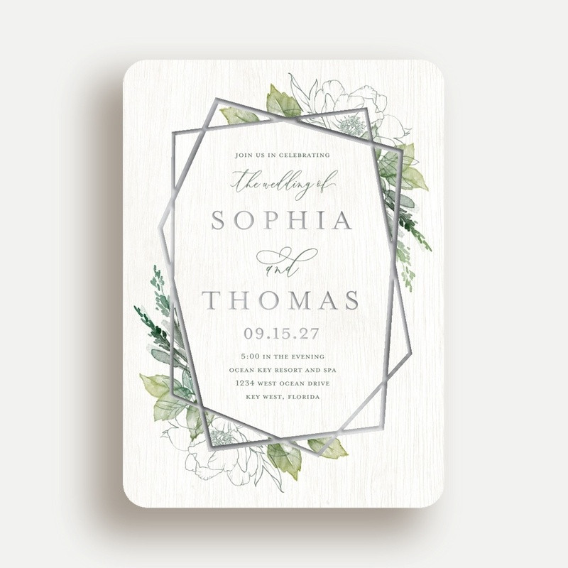 Etched Floral