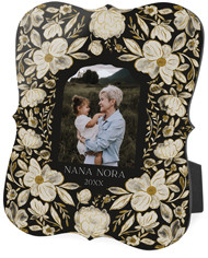 Dark Floral Frame