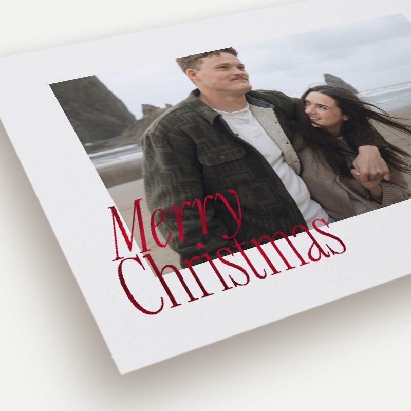 Statement Foil Holiday Card