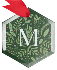 Monogram Botanical Wreath