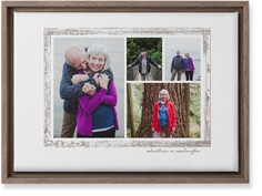 Brushed Border Collage Of Four