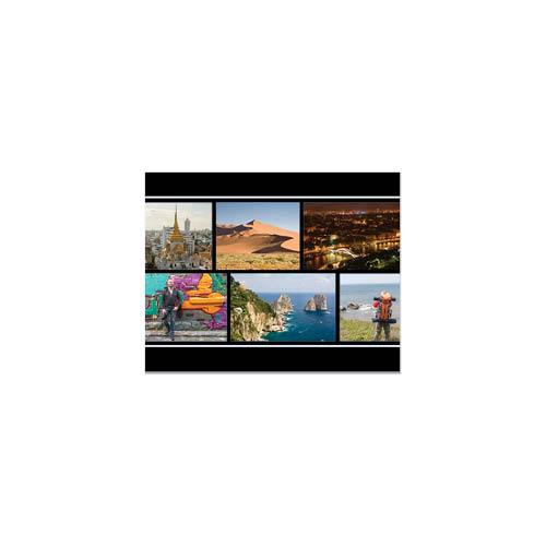 Modern Black Calendar 8x11 undefined  Wall Calendar