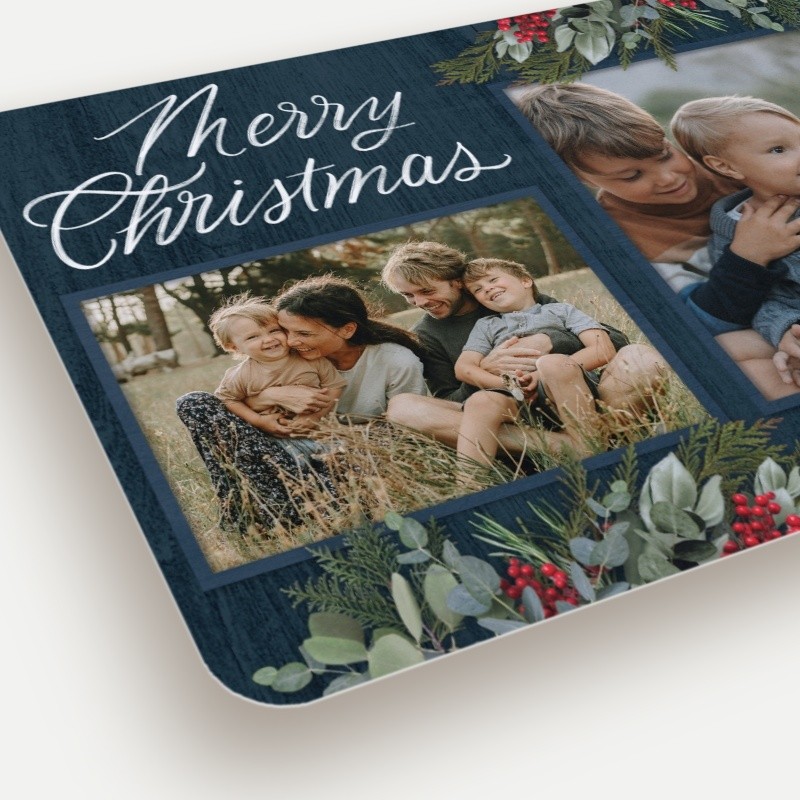 Pine Berry Holiday Card