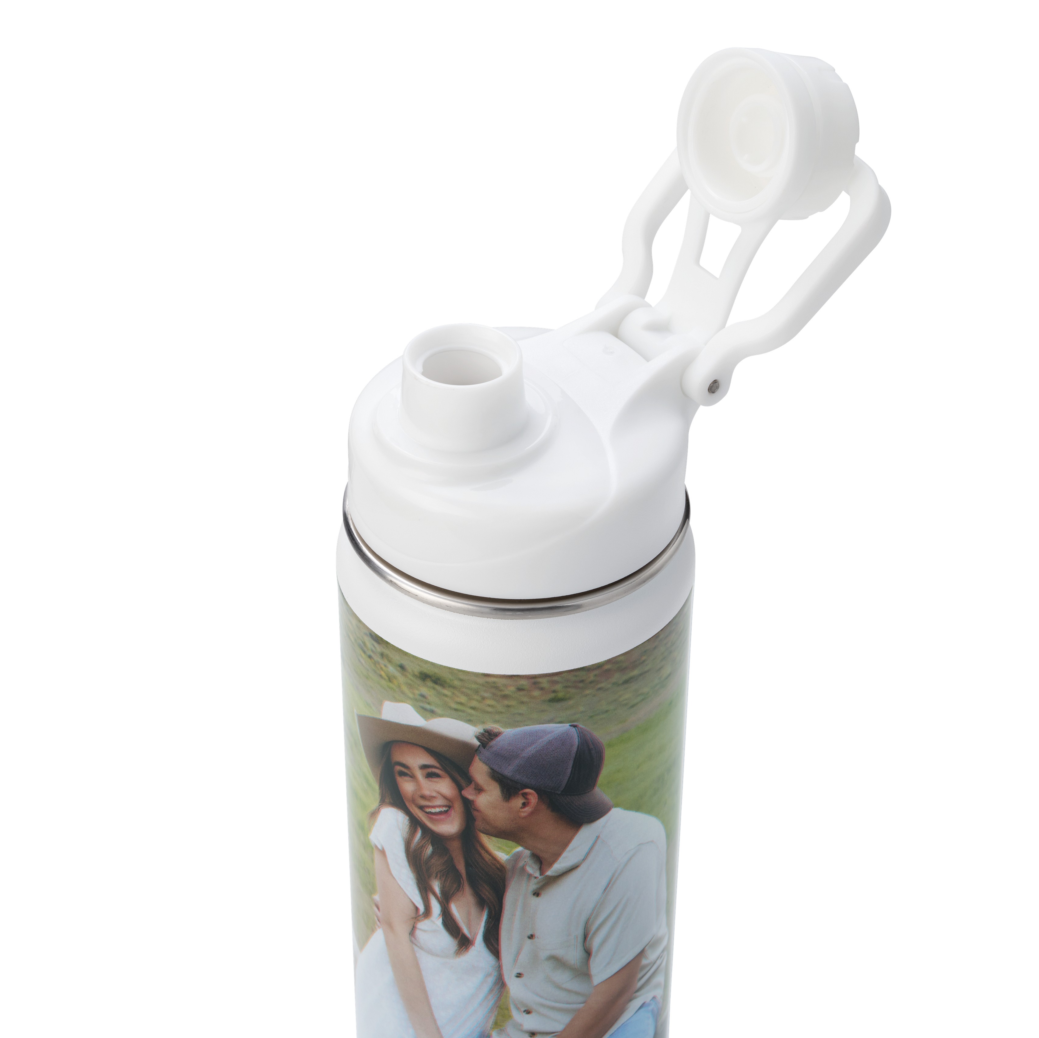 Classic Monogram Insulated Water Bottle Classic Monogram 22oz Green Insulated Water Bottle