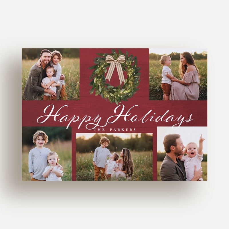 Classic Holiday Photo Card Sets