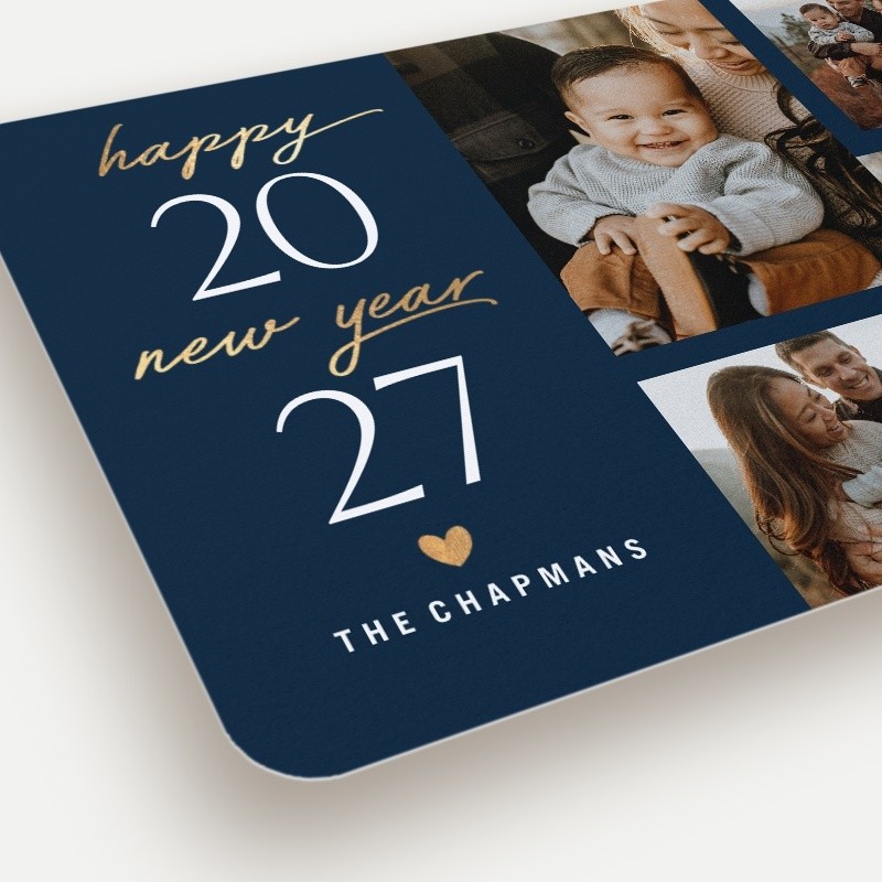 Simple Times New Year's Card