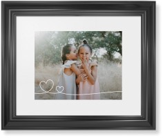 Double Heart Line Art