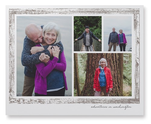 Brushed Border Collage Of Four