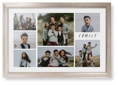 Rustic Picture Gallery Collage Of Seven