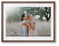 Double Heart Line Art