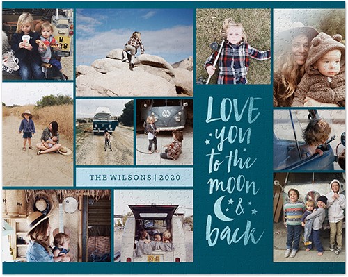 To The Moon and Back Collage