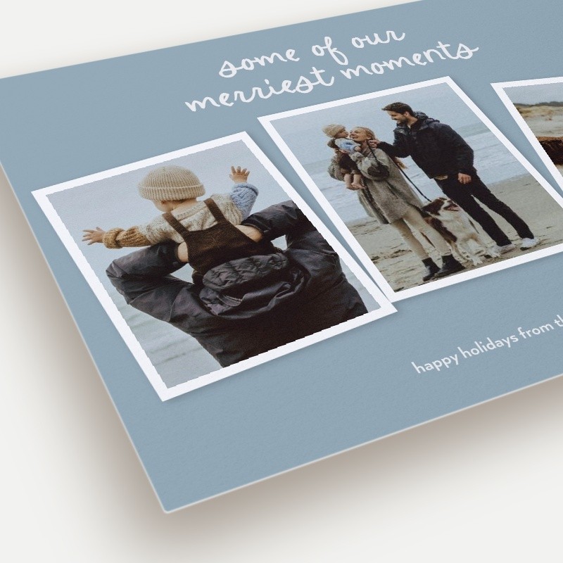 Tilted Memories Holiday Card