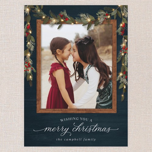 Stylish Square Christmas Card