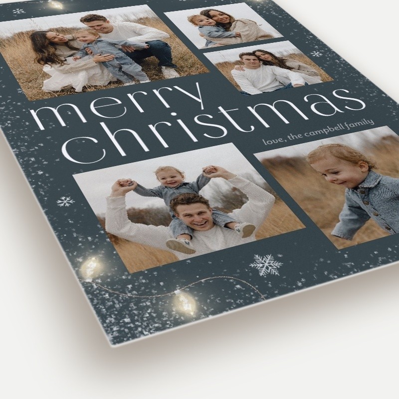 Twinkling Lights Holiday Card