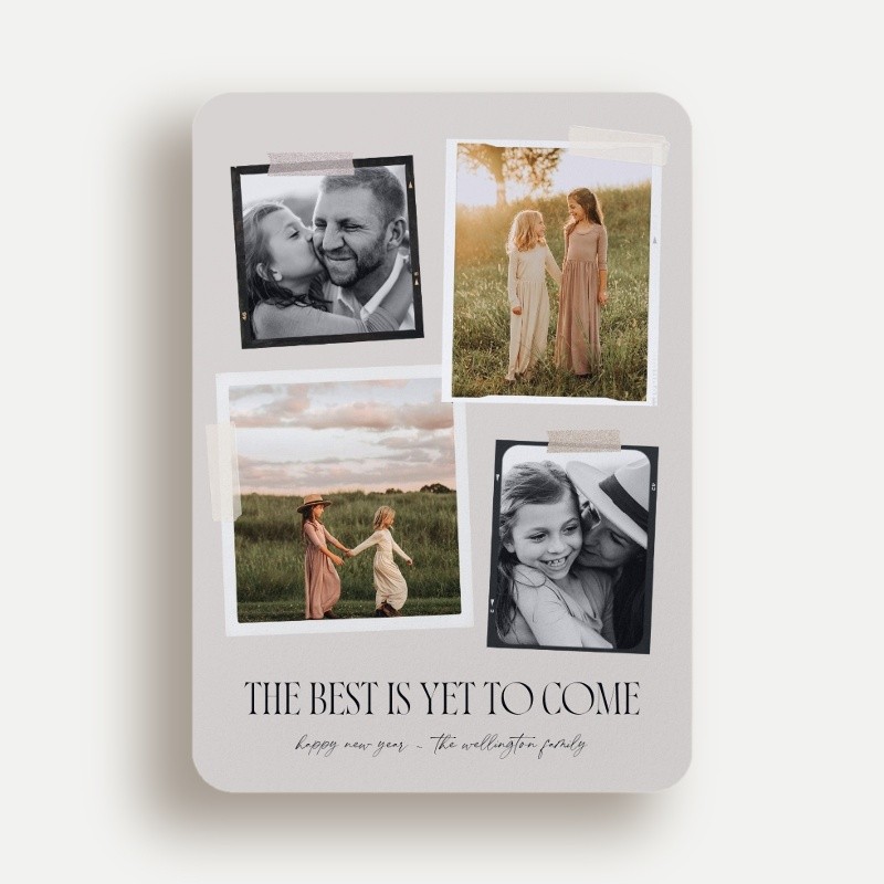 Taped Memories New Year's Card