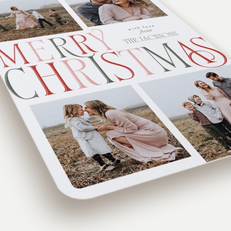 Merry Marquee Holiday Card
