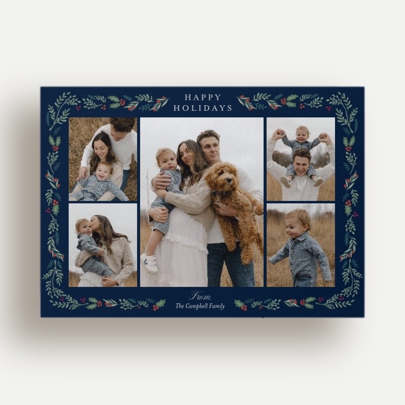 Painted Holly Frame