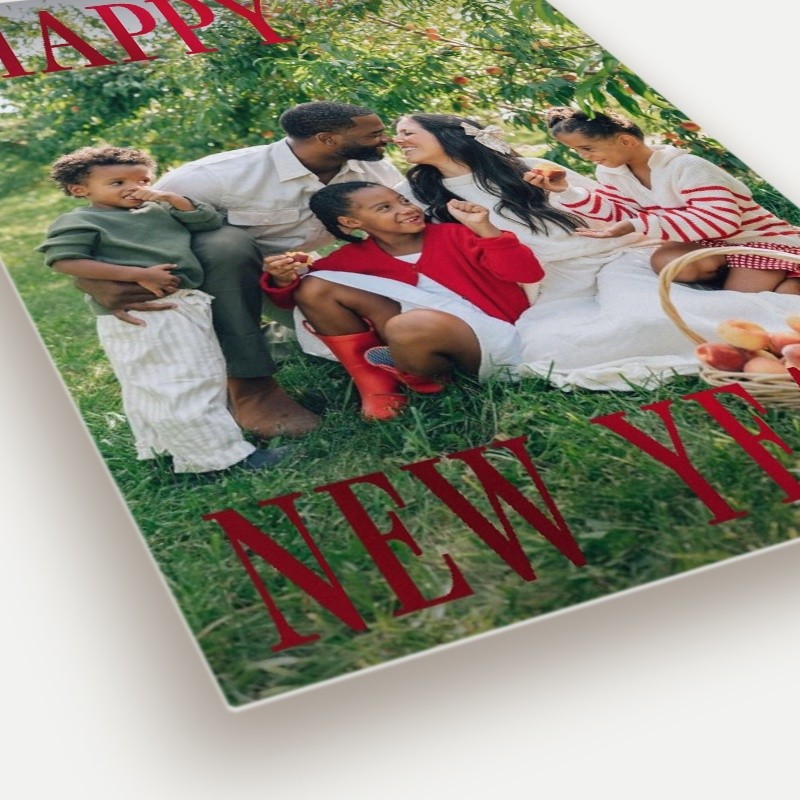 Split Serif Holiday Card