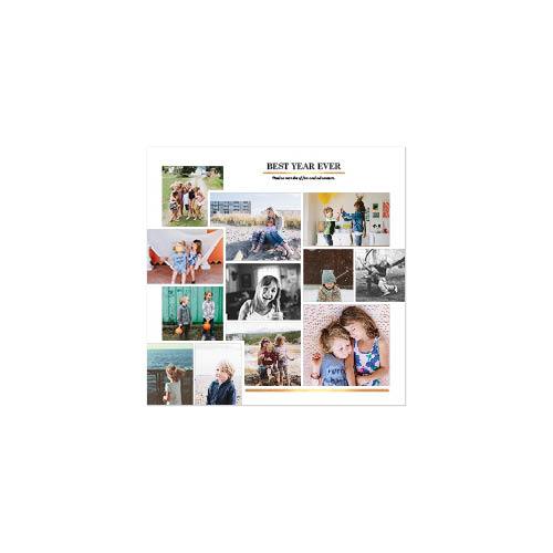 Elegant Script Year In Review 12x12 undefined  Premium Album
