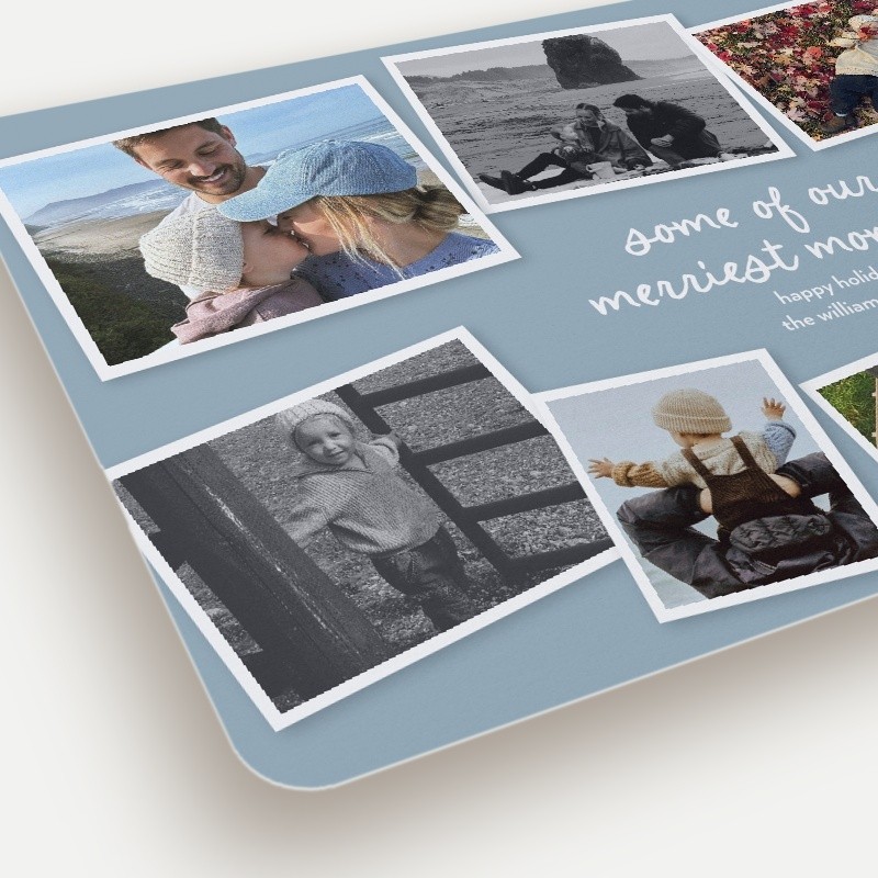 Tilted Memories Holiday Card
