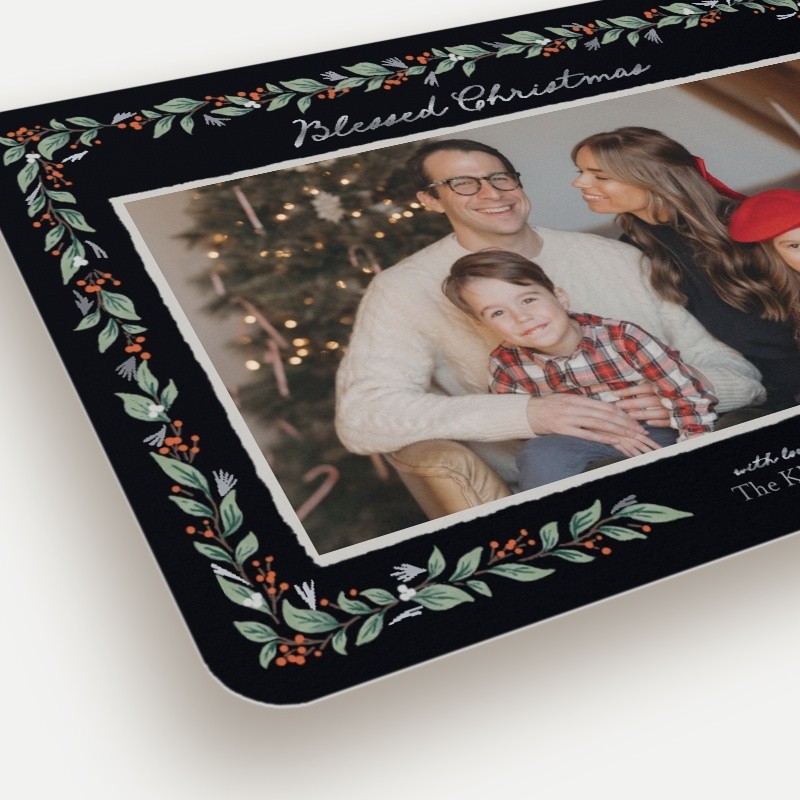 Botanical Frame Holiday Card
