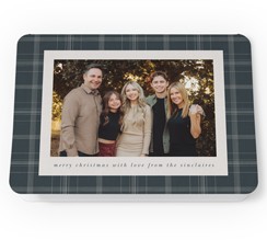 Comfortable Plaid Fringe