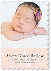 Simple Monogram Girl