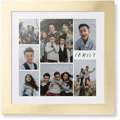 Rustic Picture Gallery Collage Of Seven