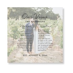 Ingrained Love Vows