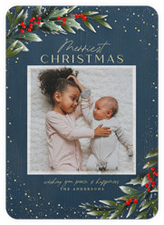 Frosty Foliage Frame