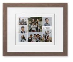 Rustic Picture Gallery Collage Of Seven